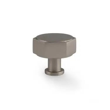 Click Here To Enlarge This Photo Of AW828-40-DBZ - Alexander & Wilks Vesper Hex 40mm Cabinet Knob - Dark Bronze