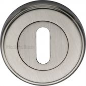 V5000-SN Heritage Brass Key Escutcheon Satin Nickel Finish