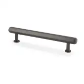 AW830-128-DBZ - Alexander & Wilks Vesper Hex T-Bar Cabinet Pull - Dark Bronze - 128mm c/c