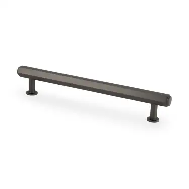 Click Here To Enlarge This Photo Of AW830-160-DBZ - Alexander & Wilks Vesper Hex T-Bar Cabinet Pull - Dark Bronze - 160mm c/c