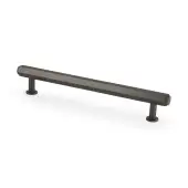 AW830-160-DBZ - Alexander & Wilks Vesper Hex T-Bar Cabinet Pull - Dark Bronze - 160mm c/c