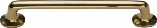 Click Here To Enlarge This Photo Of C0376 152-PB Heritage Brass Heritage Cabinet Pull Traditional Design 152mm ctc Polished Brass Finish