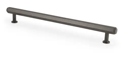 Click Here To Enlarge This Photo Of AW830-224-DBZ - Alexander & Wilks Vesper Hex T-Bar Cabinet Pull - Dark Bronze - 224mm c/c