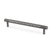 AW846-160-DBZPVD - Alexander & Wilks Diamond Cut T-Bar Cabinet Pull - Dark Bronze PVD - 160mm c/c