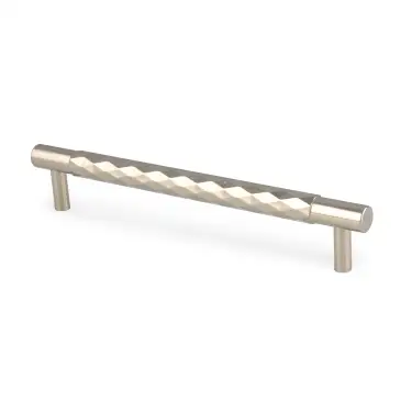 Click Here To Enlarge This Photo Of AW846-160-PNPVD - Alexander & Wilks Diamond Cut T-Bar Cabinet Pull - Polished Nickel PVD - 160mm c/c