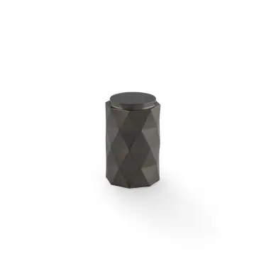 Click Here To Enlarge This Photo Of AW847-30-DBZPVD - Alexander & Wilks 30mm Diamond Cut Cabinet Knob - Dark Bronze PVD