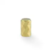 AW847-30-SBPVD - Alexander & Wilks 30mm Diamond Cut Cabinet Knob - Satin Brass PVD