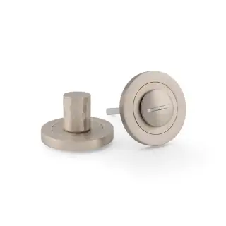 AW793SN - Alexander & Wilks Hammered Thumbturn and Release - Satin Nickel