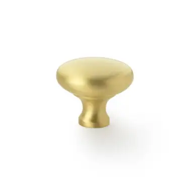 Click Here To Enlarge This Photo Of AW836-38-SB - Alexander & Wilks Wade Round Cupboard Knob 38mm - Satin Brass