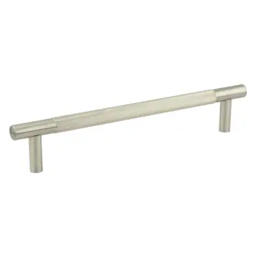 Click Here To Enlarge This Photo Of JV1800SNB2B Frelan Hardware Jedo 'Bari' 300mm x 19mm Knurled Pull Handles - Satin Nickel (Back to Back Pair)