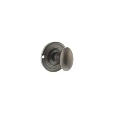 Click Here To Enlarge This Photo Of Atlantic - OEOWCUDB Old English Solid Brass Oval WC Turn and Release - Urban Dark Bronze