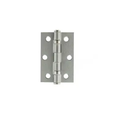 Click Here To Enlarge This Photo Of Atlantic - AH322SC Ball Bearing Hinges 3" x 2" x 2mm - Satin Chrome