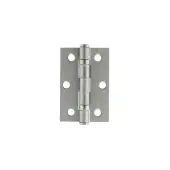 Atlantic - AH322SC Ball Bearing Hinges 3" x 2" x 2mm - Satin Chrome