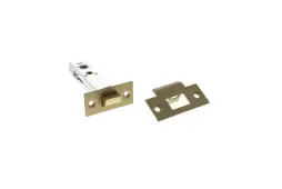 Atlantic - AL3SB Heavy Duty Bolt Through Tubular Mortice Latch 3" - Satin Brass