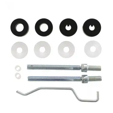 Click Here To Enlarge This Photo Of Atlantic - APHBBF19MB Pull Handle Back to Back Fixing Kit 19mm - Matt Black