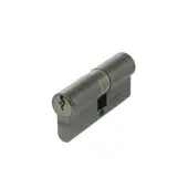 C603F93030 - AGB Euro Profile 5 Pin Double Cylinder 35-35mm (70mm) - Black Nickel