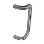 BLU Performance HAB21 Offset 'D' Style Commercial Pull Handle, G316 Satin Stainless Steel