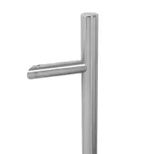 BLU Performance HAB6 Offset Round 'T' Bar Pull Handle, G316 Satin Stainless Steel