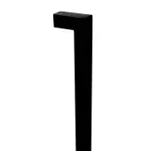 BLU Performance HAB4 Square Mitre Pull Handle, G316 Stainless Steel, Matt Black Lacquered