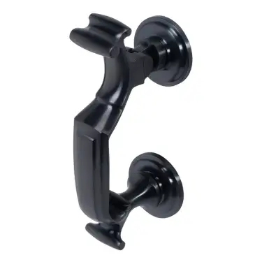 Click Here To Enlarge This Photo Of BLU Performance Doctors Door Knocker, G316 Stainless Steel, PVD Satin Black (DKB195-PBK)