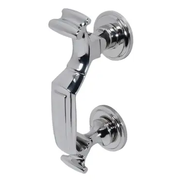 Click Here To Enlarge This Photo Of BLU Performance Doctors Door Knocker, G316 Polished Stainless Steel (DKB195-PSS)