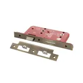 Atlantic - ALKDINB60AB DIN Mortice Bathroom Lock 60mm backset (78mm c/c) - Antique Brass