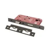 Atlantic - ALKDINES60BN DIN Mortice Euro Profile Sashlock 60mm backset (72mm c/c) - Black Nickel