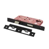 Atlantic - ALKDINES60MB DIN Mortice Euro Profile Sashlock 60mm backset (72mm c/c) - Matt Black