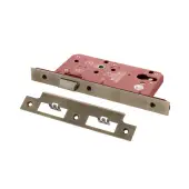 Atlantic - ALKDINL60AB DIN Mortice Latch 60mm backset - Antique Brass