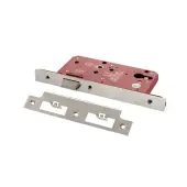 Atlantic - ALKDINL60PC DIN Mortice Latch 60mm backset - Polished Chrome