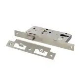 Atlantic - ALKDINL60PSS DIN Mortice Latch 60mm backset - Polished Stainless Steel