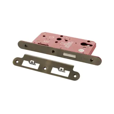 Click Here To Enlarge This Photo Of Atlantic - ALKDINRED60MAB DIN Mortice (Radius) Euro Profile Deadlock 60mm backset - Matt Antique Brass