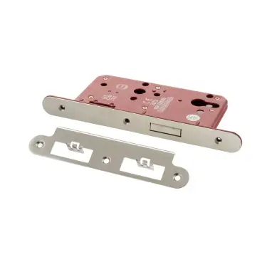 Click Here To Enlarge This Photo Of Atlantic - ALKDINRED60PC DIN Mortice (Radius) Euro Profile Deadlock 60mm backset - Polished Chrome