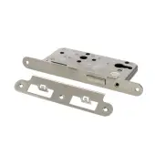Atlantic - ALKDINRED60PSS DIN Mortice (Radius) Euro Profile Deadlock 60mm backset - Polished Stainless Steel