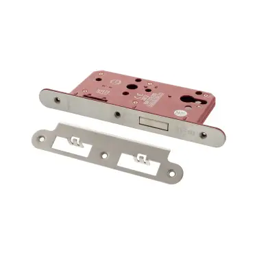 Click Here To Enlarge This Photo Of Atlantic - ALKDINRED60SC DIN Mortice (Radius) Euro Profile Deadlock 60mm backset - Satin Chrome