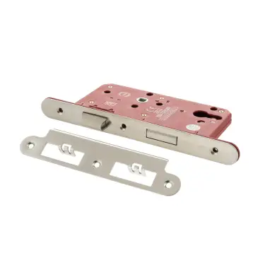 Click Here To Enlarge This Photo Of Atlantic - ALKDINRES60PC DIN Mortice (Radius) Euro Profile Sashlock 60mm backset (72mm c/c) - Polished Chrome