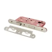 Atlantic - ALKDINRES60PC DIN Mortice (Radius) Euro Profile Sashlock 60mm backset (72mm c/c) - Polished Chrome