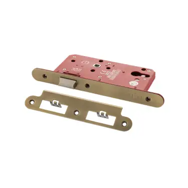 Click Here To Enlarge This Photo Of Atlantic - ALKDINRL60MAB DIN Mortice (Radius) Latch 60mm backset - Matt Antique Brass