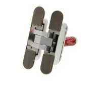 AGBH32SHDMAB - AGB Eclipse 3.2 Heavy Duty Self-Close Concealed Hinge for 60kg door - Matt Antique Brass