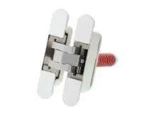 AGBH32SHDPN - AGB Eclipse 3.2 Heavy Duty Self-Close Concealed Hinge for 60kg door - Polished Nickel