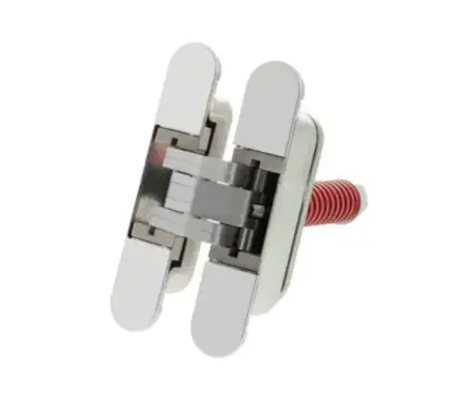 Click Here To Enlarge This Photo Of AGBH32SHDSC - AGB Eclipse 3.2 Heavy Duty Self-Close Concealed Hinge for 60kg door - Satin Chrome
