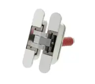 AGBH32SHDSC - AGB Eclipse 3.2 Heavy Duty Self-Close Concealed Hinge for 60kg door - Satin Chrome