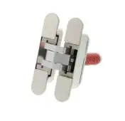 AGBH32SHDSN - AGB Eclipse 3.2 Heavy Duty Self-Close Concealed Hinge for 60kg door - Satin Nickel