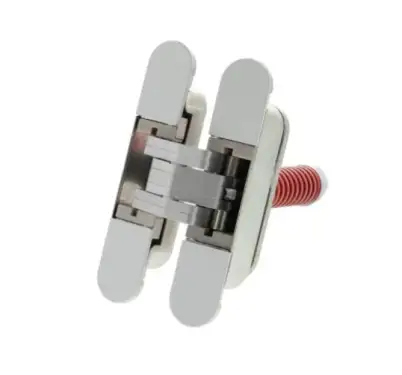 Click Here To Enlarge This Photo Of AGBH32SHDWH - AGB Eclipse 3.2 Heavy Duty Self-Close Concealed Hinge for 60kg door - White