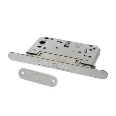 Click Here To Enlarge This Photo Of AGBTWCWH - AGB Touch Magnetic Door Catch Bathroom Lock - White