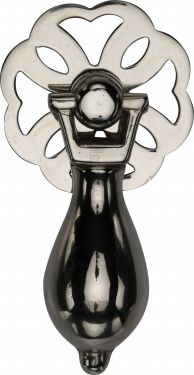 Click Here To Enlarge This Photo Of V5025-PNF Heritage Brass Cabinet Drop Pull Polished Nickel Finish