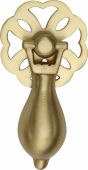 V5025-SB Heritage Brass Cabinet Drop Pull Satin Brass Finish