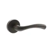 Atlantic - S35RUDB STATUS 'Texas' Lever on Round Rose - Urban Dark Bronze
