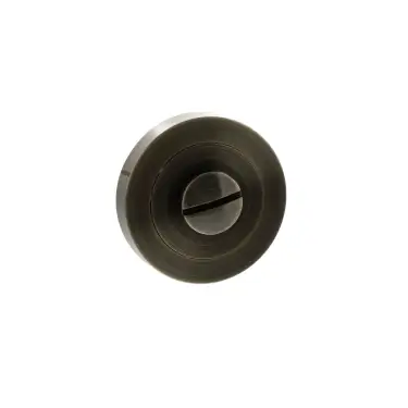 Click Here To Enlarge This Photo Of Atlantic - S2WCRAB STATUS WC Turn and Release on Round Rose - Antique Brass