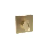 Atlantic - S4WCSSB STATUS WC Turn and Release on S4 Square Rose - Satin Brass